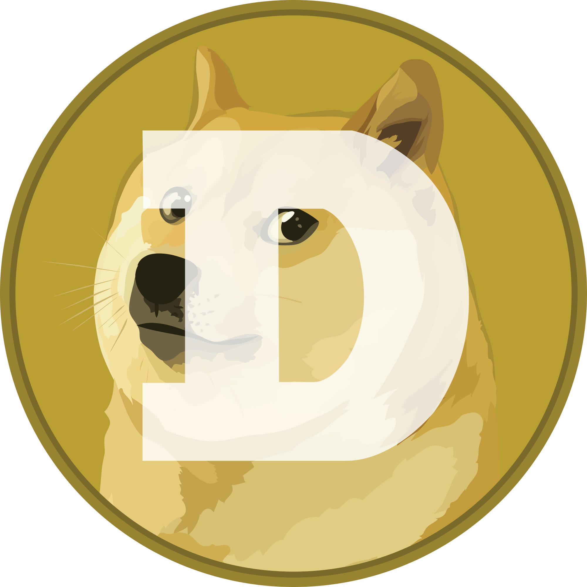لوگو ارز Dogecoin